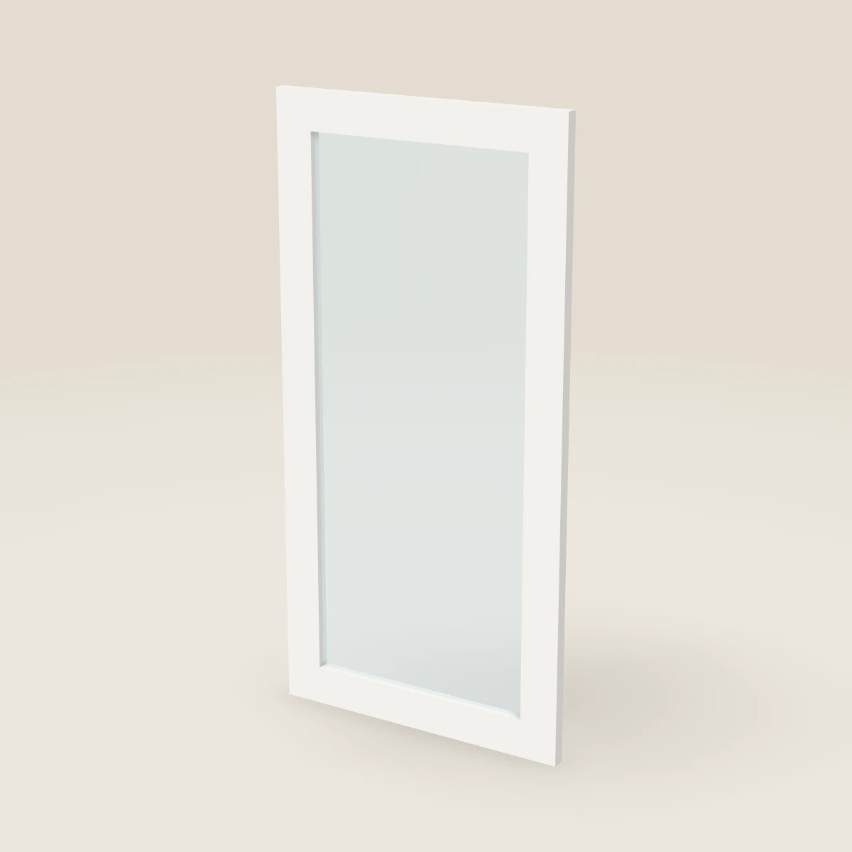 18" Wall Cabinet Glass Door — 36" High, 3D picture