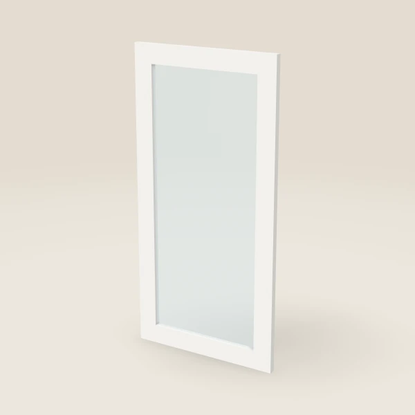 18" Wall Cabinet Glass Door — 36" High, 3D picture