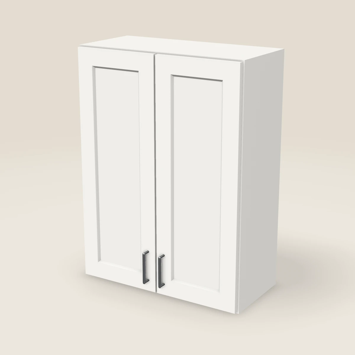 27" Double Door Wall Cabinet — 36" High, 3D picture