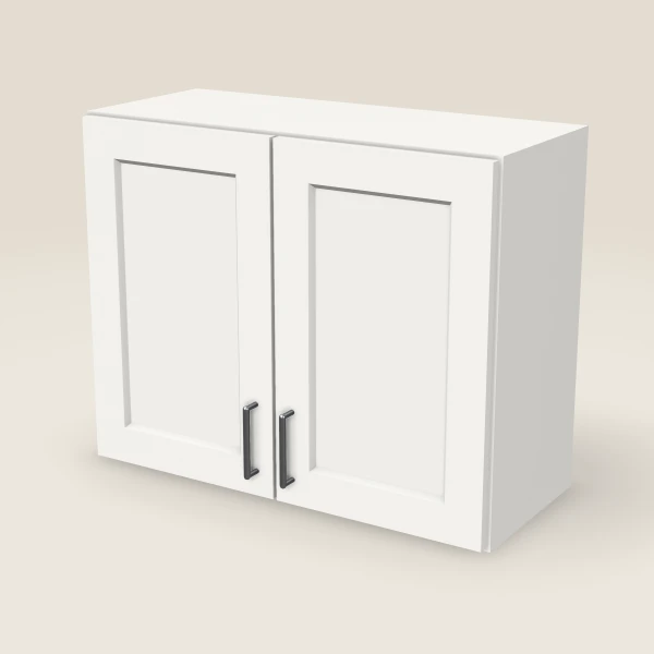 30" Double Door Wall Cabinet — 24" High, 3D picture