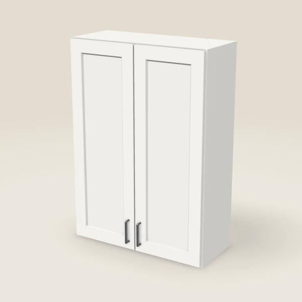 30" Double Door Wall Cabinet — 42" High, 3D picture