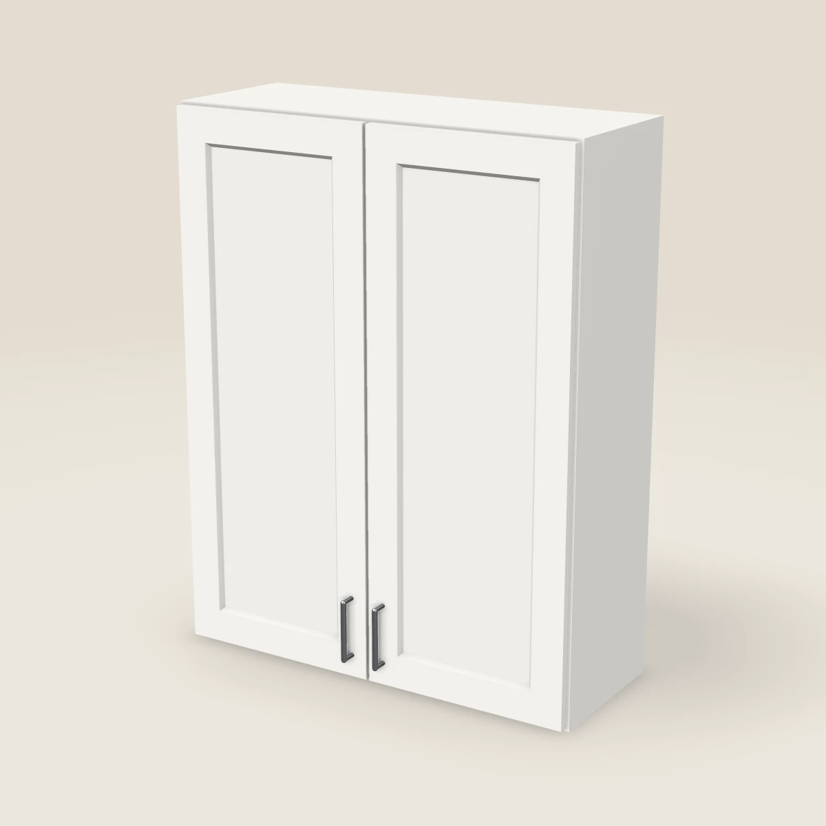 33" Double Door Wall Cabinet — 42" High, 3D picture