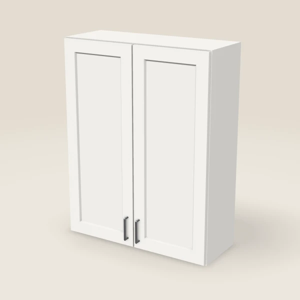33" Double Door Wall Cabinet — 42" High, 3D picture