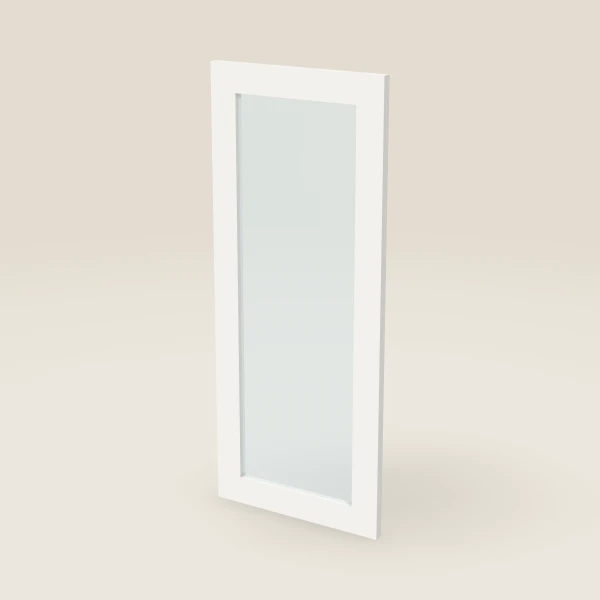 15" Wall Cabinet Glass Door — 36" High, 3D picture