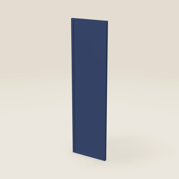 Wall Decorative End Panel, Door Style — 11½" × 41-5/16" — Petit Blue, 3D picture