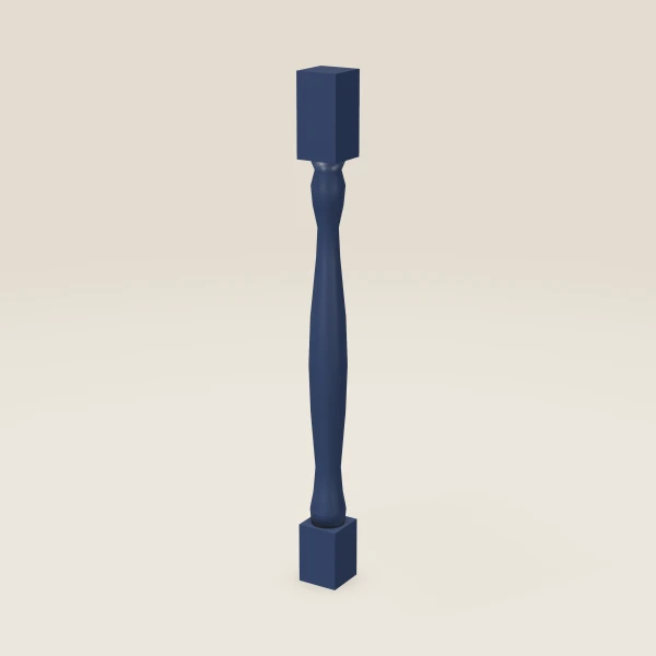 Full Leg LEG75 — 36½" High — Petit Blue, 3D picture