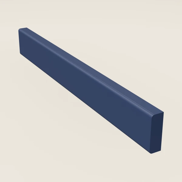 Moldura tapajuntas — 8' — Petit Blue, imagen en 3D