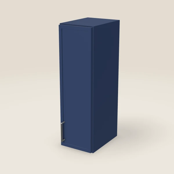 9" Wall Cabinet — 30" High — Petit Blue, 3D picture
