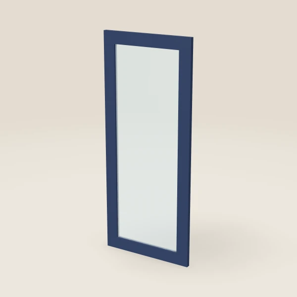 Puerta de vidrio para W1842 (17½" × 41-5/16") — Petit Blue, imagen en 3D