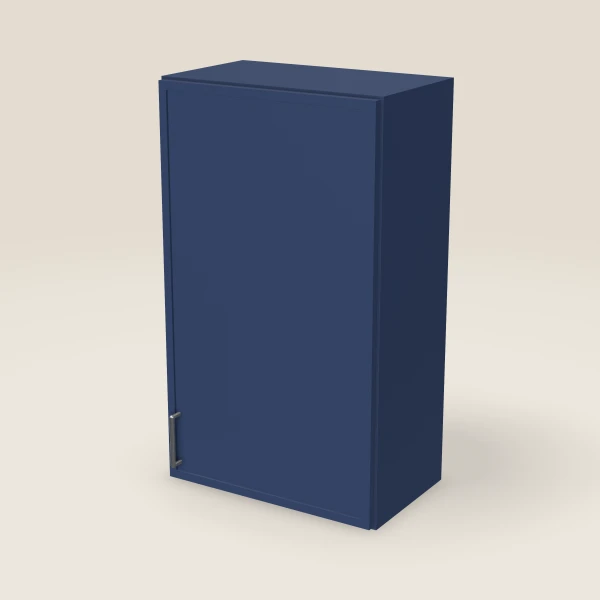 21" Wall Cabinet — 36" High — Petit Blue, 3D picture