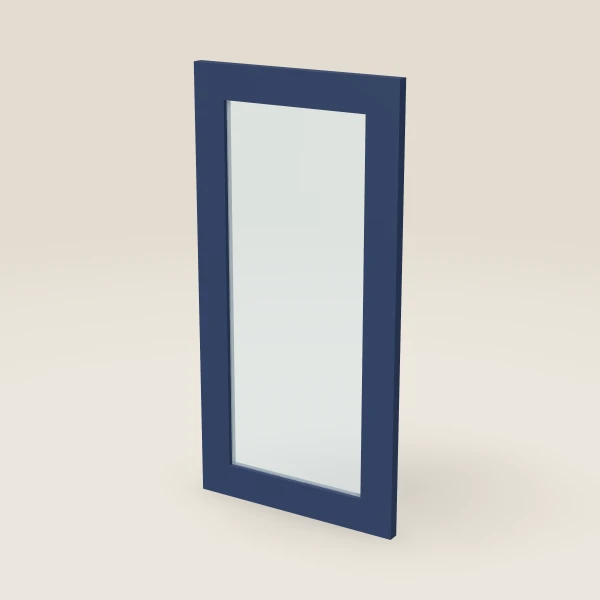 Puerta de vidrio para W3030B (14-11/16" × 29-5/16") — Petit Blue, imagen en 3D