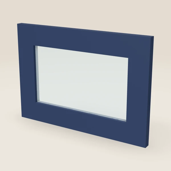 Puerta de vidrio para W3312B (16-5/16" × 11-5/16") — Petit Blue, imagen en 3D