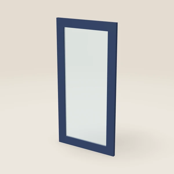 Glass Door for W3636B (17-11/16" × 35-5/16") — Petit Blue, 3D picture