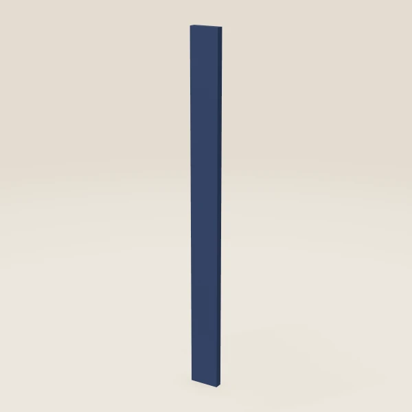 3" Wall Filler — 36" High — Petit Blue, 3D picture