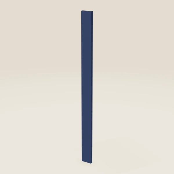 3" Wall Filler — 42" High — Petit Blue, 3D picture
