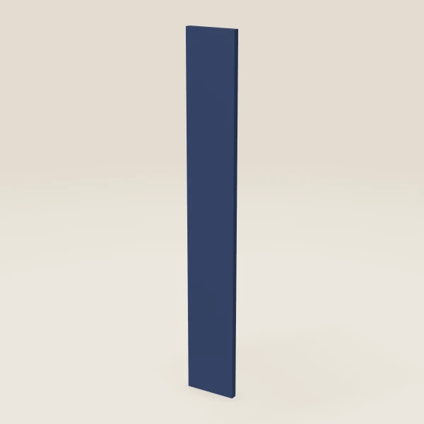 6" Wall Filler — 42" High — Petit Blue, 3D picture