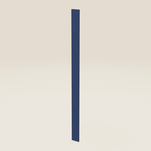 6" Tall Filler — 96" High — Petit Blue, 3D picture