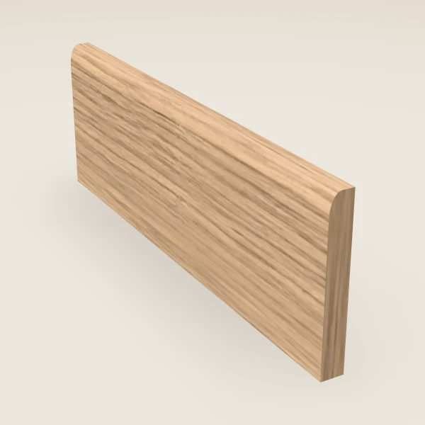 Base Board Molding — 4½" × 8' — Petit Oak, 3D picture