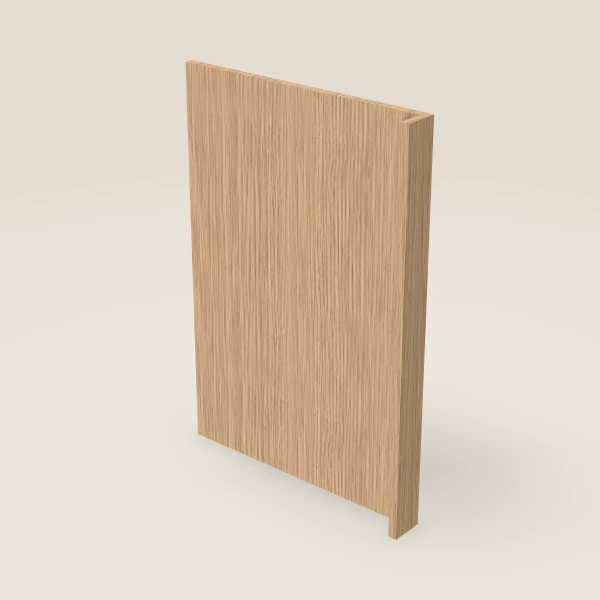 Dishwasher End Panel — 24" — Petit Oak, 3D picture