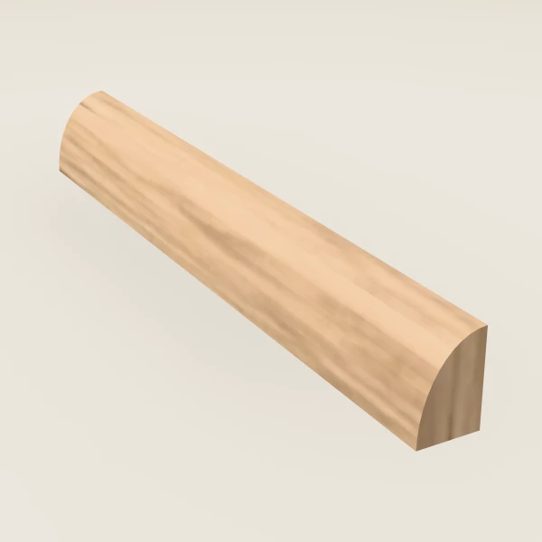 Shoe Molding — 8' — Petit Oak, 3D picture