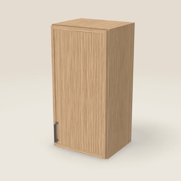 15" Wall Cabinet — 30" High — Petit Oak, 3D picture