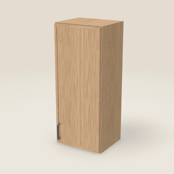 15" Wall Cabinet — 36" High — Petit Oak, 3D picture