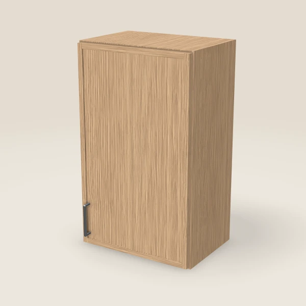 Gabinete de pared de 18" — 30" de alto — Petit Oak, imagen en 3D