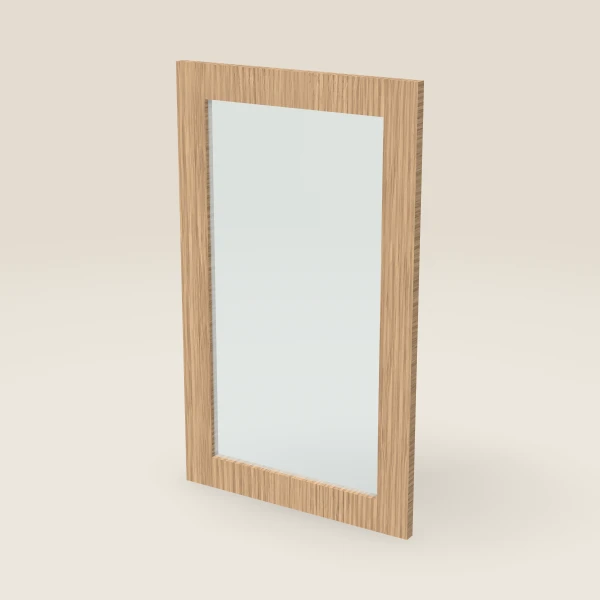 Puerta de vidrio para W1830 (17½" × 29-5/16") — Petit Oak, imagen en 3D