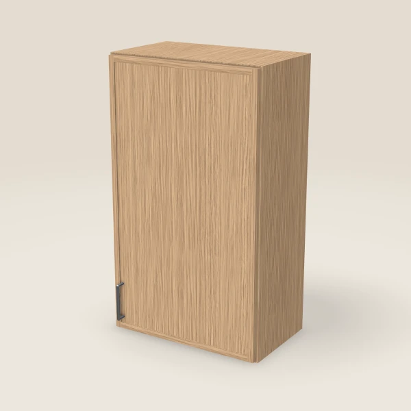 21" Wall Cabinet — 36" High — Petit Oak, 3D picture