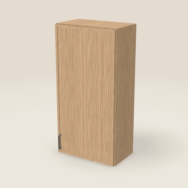 21" Wall Cabinet — 42" High — Petit Oak, 3D picture