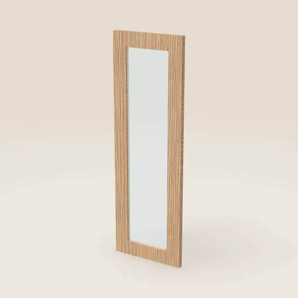 Puerta de vidrio para W2436B (11-11/16" × 35-5/16") — Petit Oak, imagen en 3D