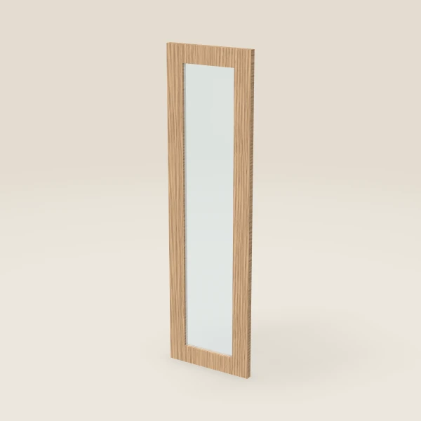 Puerta de vidrio para W2442B (11-11/16" × 41-5/16") — Petit Oak, imagen en 3D