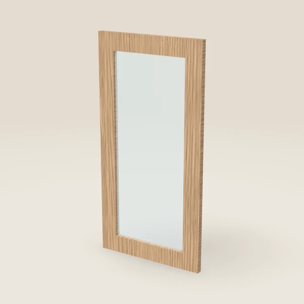 Puerta de vidrio para WDC2430 (14-11/16" × 29-5/16") — Petit Oak, imagen en 3D