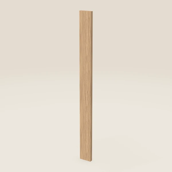 3" Wall Filler — 36" High — Petit Oak, 3D picture