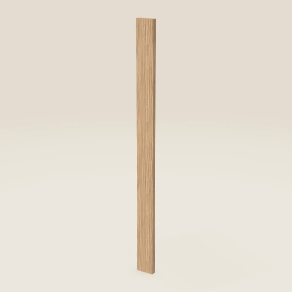 3" Wall Filler — 42" High — Petit Oak, 3D picture