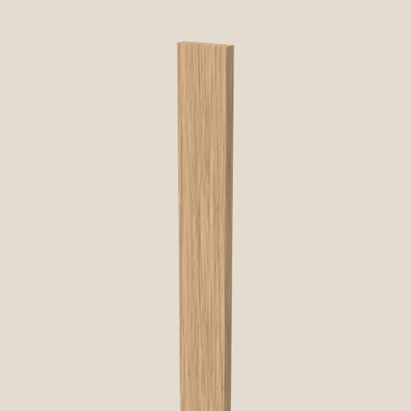 3" Wall Filler — 84" High — Petit Oak, 3D picture