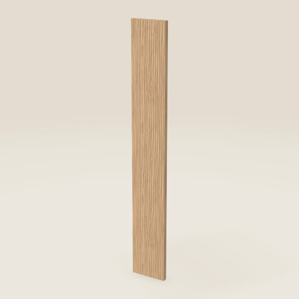 6" Wall Filler — 42" High — Petit Oak, 3D picture