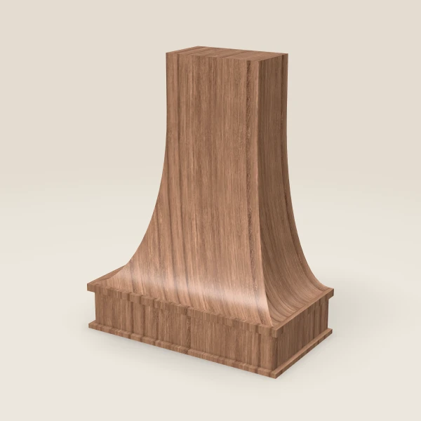 36" Euro Range Hood — Petit Brown, 3D picture