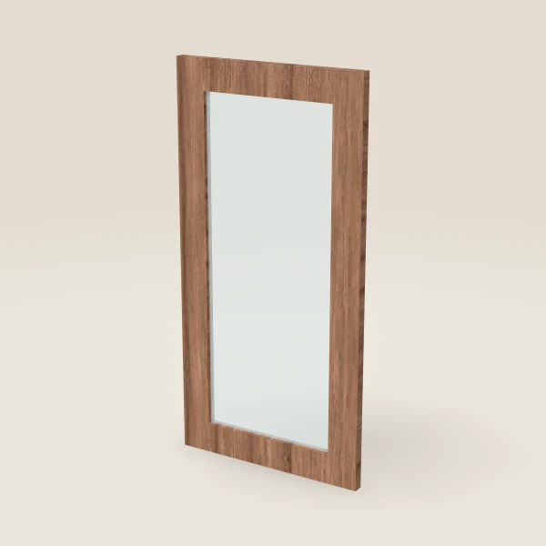 Puerta de vidrio para W1530 (14-11/16" × 29-5/16") — Petit Brown, imagen en 3D