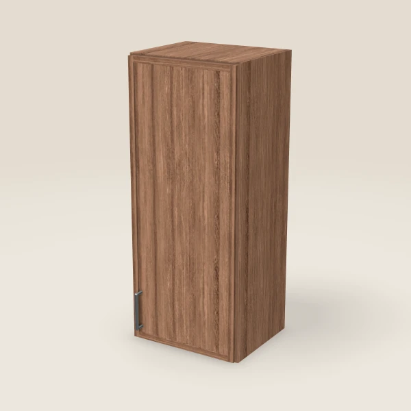 15" Wall Cabinet — 36" High — Petit Brown, 3D picture