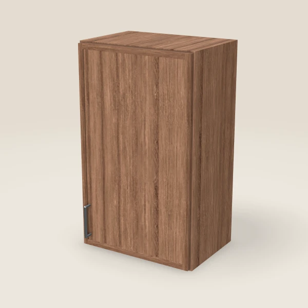 Gabinete de pared de 18" — 30" de alto — Petit Brown, imagen en 3D