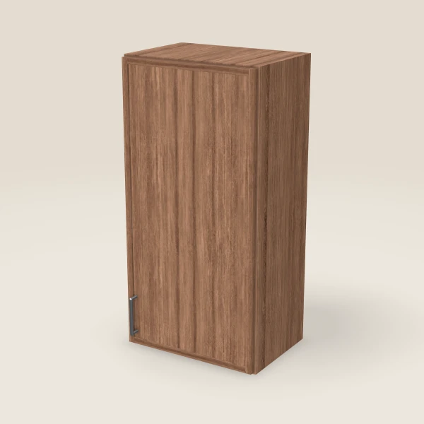 18" Wall Cabinet — 36" High — Petit Brown, 3D picture