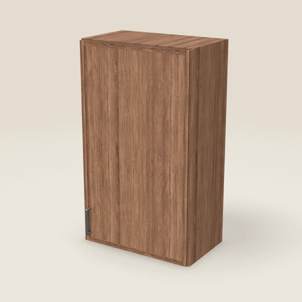 21" Wall Cabinet — 36" High — Petit Brown, 3D picture