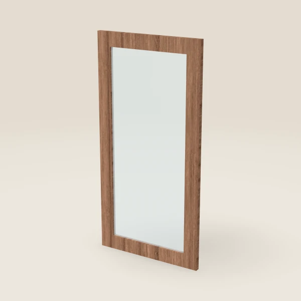 Puerta de vidrio para W3636B (17-11/16" × 35-5/16") — Petit Brown, imagen en 3D