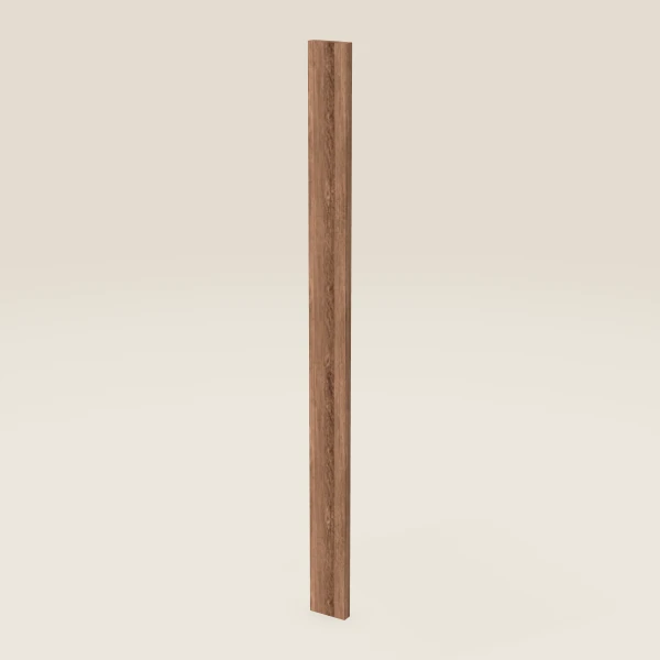 3" Wall Filler — 42" High — Petit Brown, 3D picture