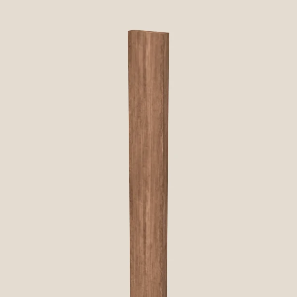 3" Wall Filler — 84" High — Petit Brown, 3D picture
