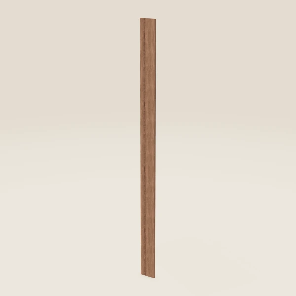 6" Tall Filler — 96" High — Petit Brown, 3D picture