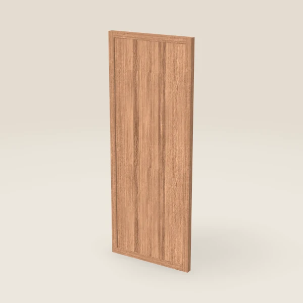 Wall Decorative End Panel, Door Style — 11½" × 29-5/16" — Petit Sand, 3D picture