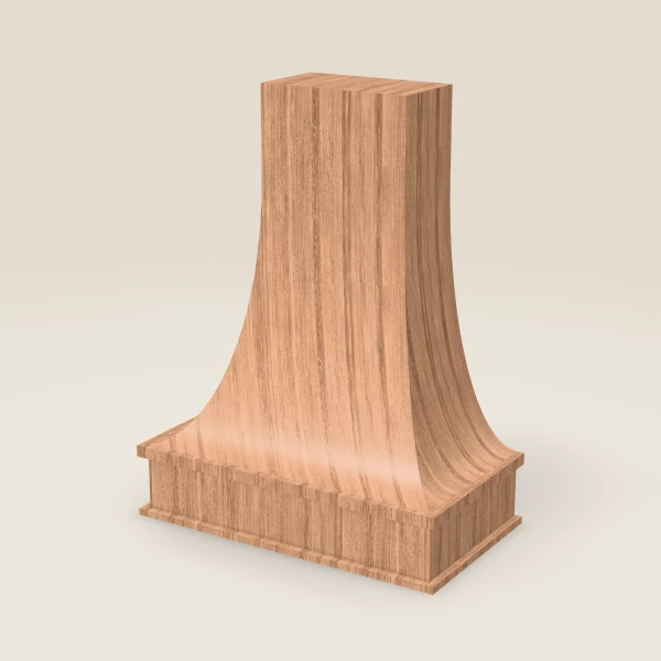 36" Euro Range Hood — Petit Sand, 3D picture