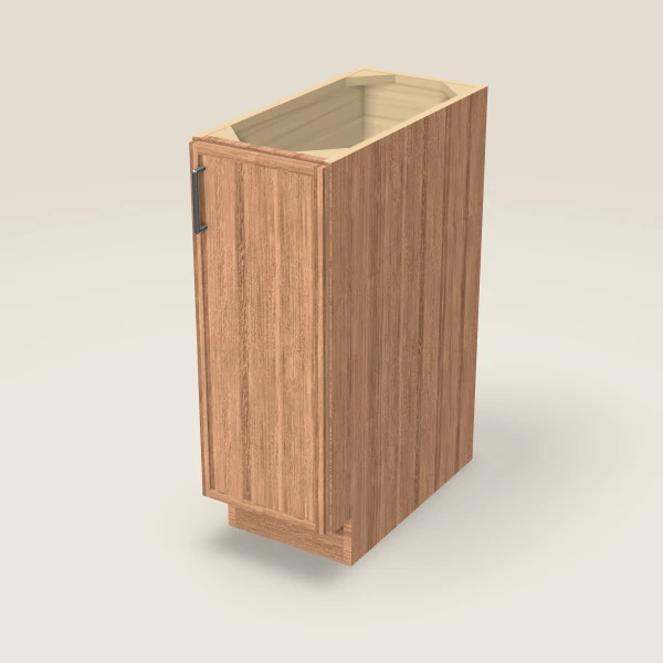 12" Full Height Base Cabinet — Petit Sand, 3D picture